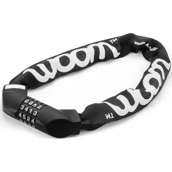 Zámek na kolo Zámek na kolo řetězový woom Lokki černý