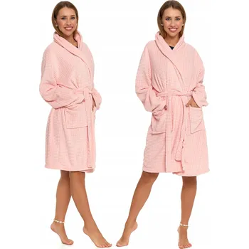 Dámský župan ŽUPAN dámský Teplý Na Zavazování Měkký Nadýchaný Pohodlný Klasický MORAJ XL