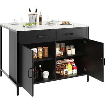 Jídelní stůl Barový stůl Kuchyně Jídelna Jídelní stůl Nastavitelné nohy stolu Černý