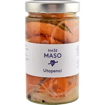 Konzervované maso Utopenci - Naše maso, 650 g