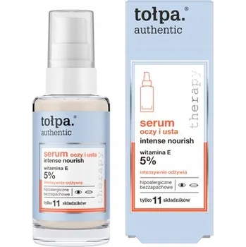 Pleťové sérum TOŁPA autentické sérum na oči a rty intenzivní výživa 30 ml