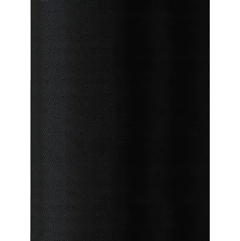 Obraz ZÁVĚSY DO OBÝVACÍHO POKOJE POLOZATEMŇOVACÍ NA PÁSCE 250x410 ČERNÉ VZOR HERRINGBONE (RYBÍ KOST)