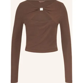 Guess Dámské Tričko S Dlouhým Rukávem S Průstřihem A...