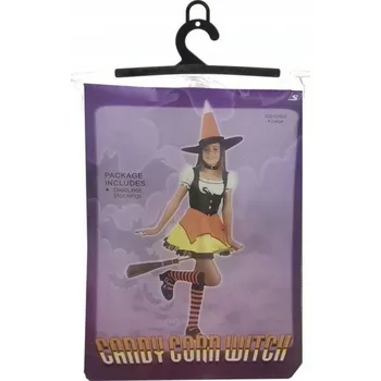 Karnevalový kostým Alltoys Čarodějnický kostým 7 - 8 let