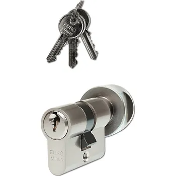 Cylindrická stavební knoflíková vložka Richter EURO MINUS, Vložka knoflíková standardní 25/40 mm