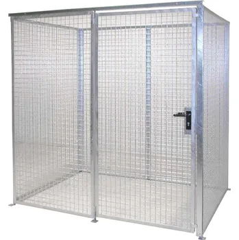 Klec pro skladování tlakových láhví bez podlahy a střechy 19069