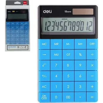 Kalkulačka Kalkulačka DELI, modrá