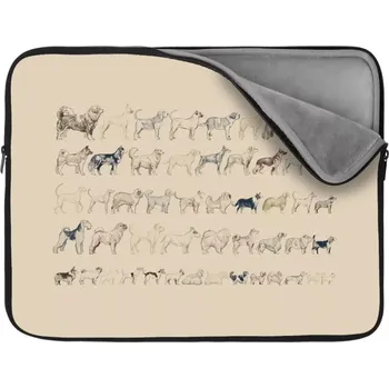 pouzdro na notebook Sablio Obal na notebook Psí plemena - 13"