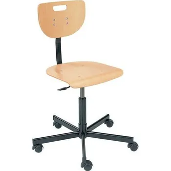 Pracovní židle Werek s tvrdými kolečky