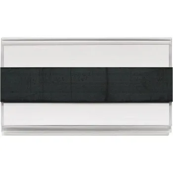 Dílenský regál Držák etiket na regály Manutan Expert, magnetický, 38 x 2 000 mm
