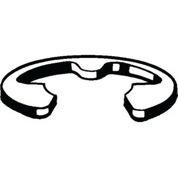 Pojistný třmenový kroužek DIN 6799 Nerezocel A2 7MM