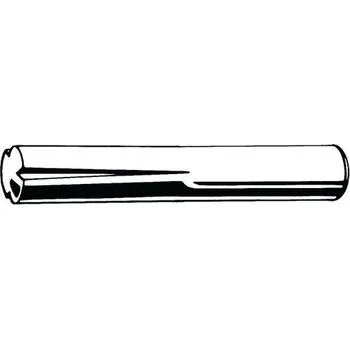 Rýhovaný kolík se zkosenou drážkou do poloviny délky DIN 1472 Automatová ocel 8X20MM