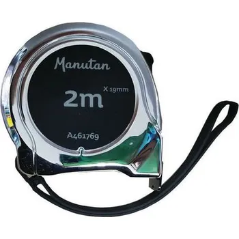 metr Svinovací metr Manutan Expert Ruban, stříbrný, 2 m