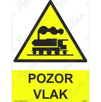 Kancelář Pozor vlak, plast 210 x 297 x 0,5 mm A4