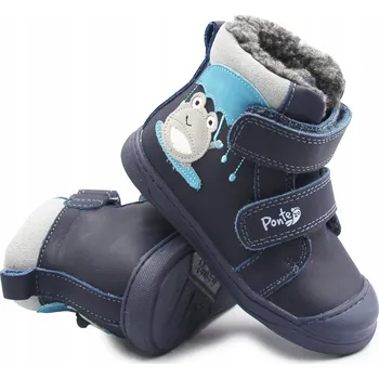 Chlapecká zimní obuv Zimní boty pro chlapce zateplené kožíškem Ponte Royal Blue 27