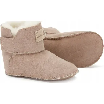 Capáčky Kojenecké botičky Vanuba béžové velikosti 20