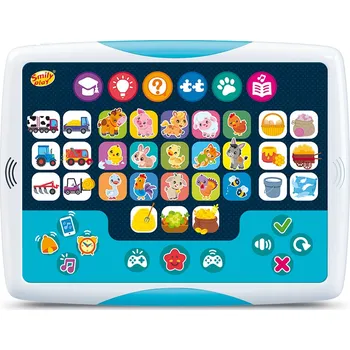 Hračka pro nejmenší Smily Play Interaktivní vzdělávací tablet pro děti - Chytrá Zvířátka