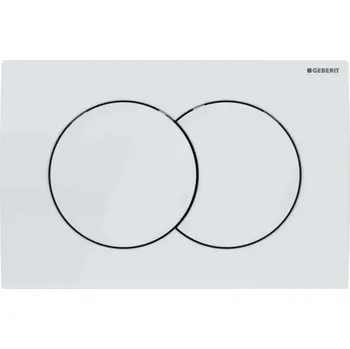 Splachovací tlačítko Tlačítko pro WC Geberit DELTA01 bílé 115.107.11.1 pro UP100 Duofix Basic