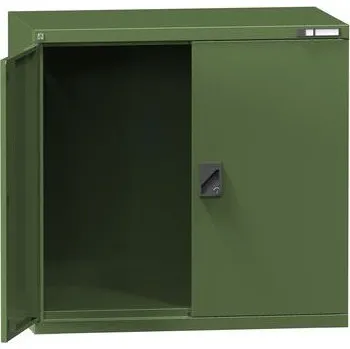 Kovová dílenská skříň, 100 x 104,4 x 62,5 cm, zelená