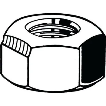 Dílna Samosvorná šestihranná matice celokovová DIN 980V Ocel Pozinkované 8 M12