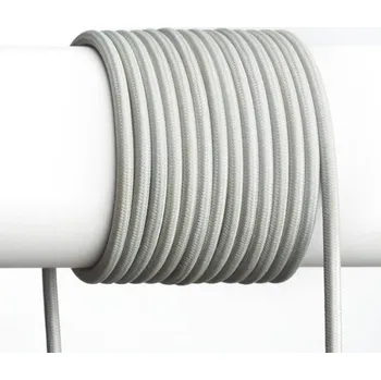 Příslušenství pro svítidlo RED - DESIGN RENDL AKCE - FIT textilní kabel 3x 0,75 YPL silber 1bm šedá - RED - DESIGN RENDL RED R12223