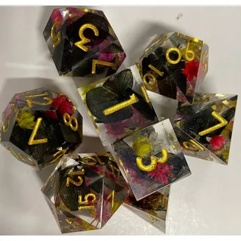 Příslušenství k deskovým hrám MAGICKÁ POLANA DRIAD SADA 7 EPOXIDOVÝCH KOSTEK RPG