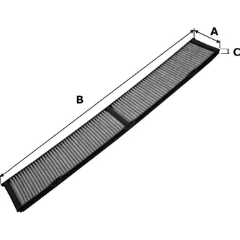Ventilátor topení a klimatizace Filtr, vzduch v interiéru VALEO 715503