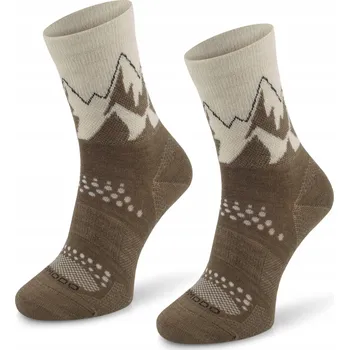 Dámské ponožky Kotníkové Ponožky Comodo hnědé vel. 35-38