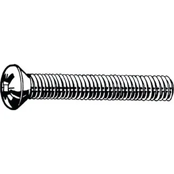 Dílna Šroub se zápustnou hlavou čočkovitou s křížovou drážkou Pozidriv DIN 966 A-Z Nerezocel A4 M5X30