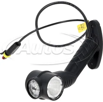 Přídavný světlomet Svítilna poziční - tykadlo p superpoint iii 24v led č /b /o - kabel s 2-pinovou paticí 0252357_A