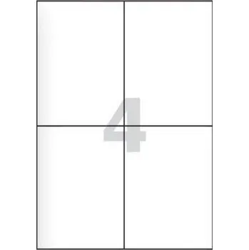 Kancelář Samolepicí etikety, 105 x 148,5 mm, 100 ks