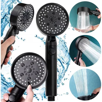 Sprchová hlavice Sprchová Hlavice hlavice: 5 funkcí - sprchová - na sprchu, úsporná