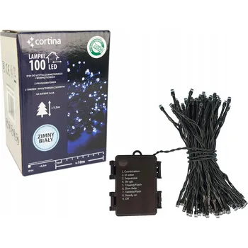 Vánoční dekorace Vánoční osvětlení na stromeček Cortina venkovní 10,5 m 51 - 100 žárovek