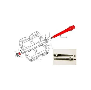 Pedál na kolo Osa do pedálů Reverse Escape Pro 2 ks