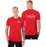 Kappa KAFERS triko Vaše Liga Jr červená 10Y