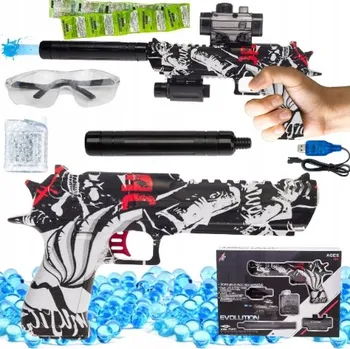 Dětská zbraň Pistole Puška Automat Gelové kuličky