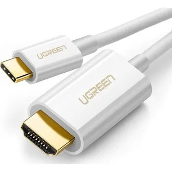 Video kabel UGREEN USB-C/HDMI, 1,5m (30841) bílý