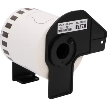 Pásek do tiskárny Fóliová páska do tiskárny Brother DK 22212, nekonečná