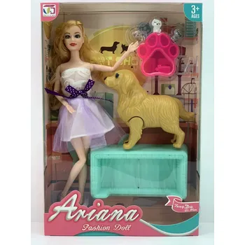 Panenka Panenka s Pejskem + Příslušenství – Sada pro Děti