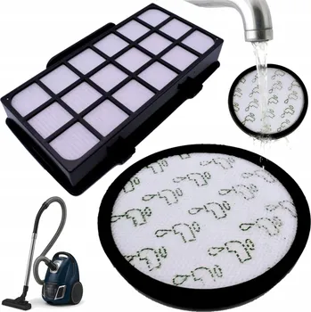 Filtr do vysavače Omyvatelný HEPA filtr do vysavače, sada náhradních vzduchových filtrů ZR006001