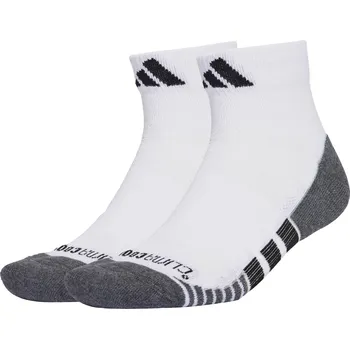Pánská móda ADIDAS Ponožky Performance CLIMACOOL Cushioned Quarter – 3 páry 46/48 BÍLÁ|ČERNÁ