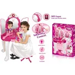 Dětský toaletní stolek Maksik s hračkami kosmetiky pro holčičky