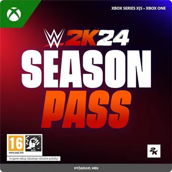 Hra pro Xbox 2K Games Xbox WWE 2K24: Season Pass - elektronická licence (7D4-00718)