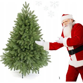 Vánoční stromek Umělý vánoční stromek 100% PE Smrk RealTree 3D 100 cm malý, jako živý