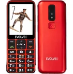 Evolveo EasyPhone LT - seniorský (EP-880-LTR) červený