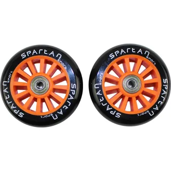 Kolečko ke koloběžce SPARTAN SPORT Náhradní kolečka na koloběžky SPARTAN Stunt 100 mm - oranžové