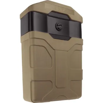 Sportovní střelba ESP Pouzdro rotační na zásobník AR15 / M4 / M16 KHAKI
