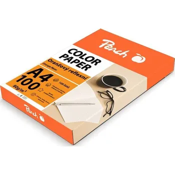 Fotopapír Peach Color A4 - 100 listů (reflexní) oranžové