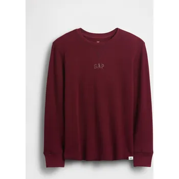 Chlapecké tričko GAP Chlapecké Dětské tričko s vaflovým vzorem GAP Červená XL (2967463)