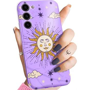 Pouzdro na mobilní telefon Zadní Kryt Hello Case pro Samsung Galaxy S23 Plus fialový